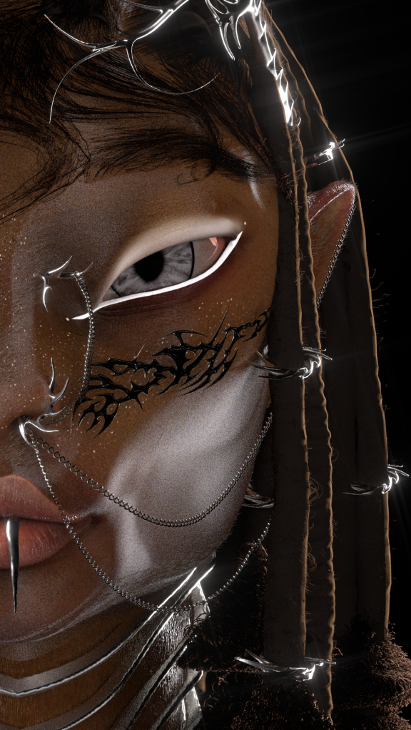 'Seeing Eyes' Digital Art by Ryan Bayliss
